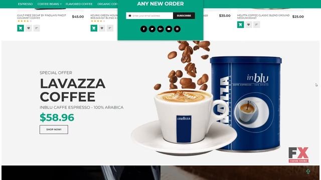 Beansix - Coffee Shop Magento Theme TMT Iman Dave смотреть онлайн