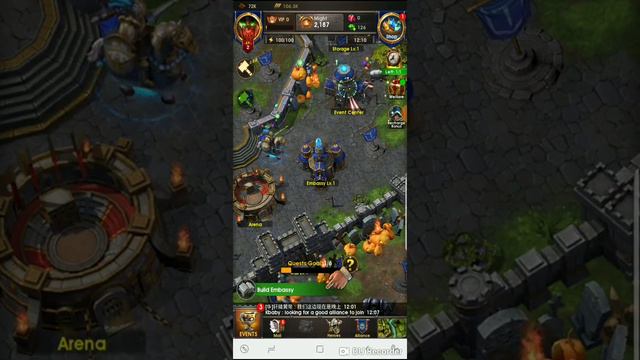Alliance at War | First Look| android/iOS game play смотреть онлайн