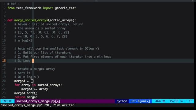 Merge Sorted Arrays | Elements of Programming Interviews смотреть онлайн
