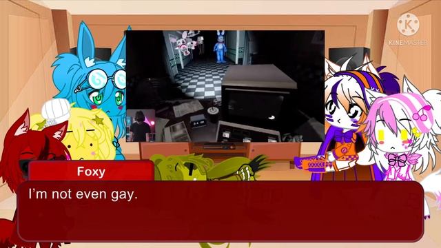 Fnaf Reacts to Eddie VR Part 2 (Short/Sorry.) смотреть онлайн