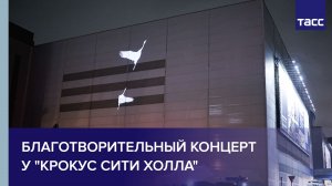 Благотворительный концерт у "Крокус сити холла"