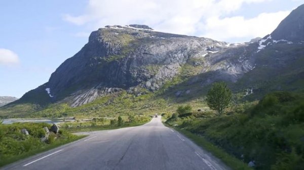Lofoten Islands Scenic Drive   Å - Sandbotnen Bay - Rystad