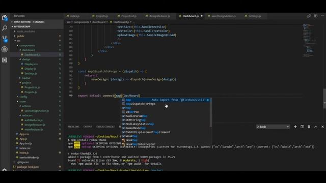 #8 Build Real Project with React JS 2019: Creating Dispatch and Action смотреть онлайн