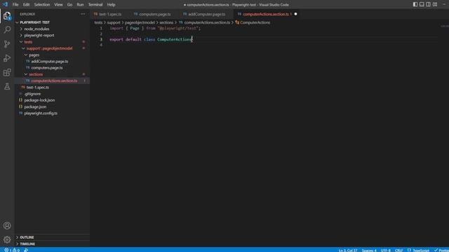 Page Object Model in Playwright смотреть онлайн