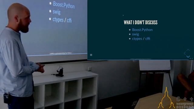 Using c++ from python_usergroup dresden смотреть онлайн