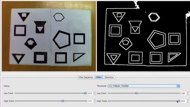 opencv detecting shapes смотреть онлайн