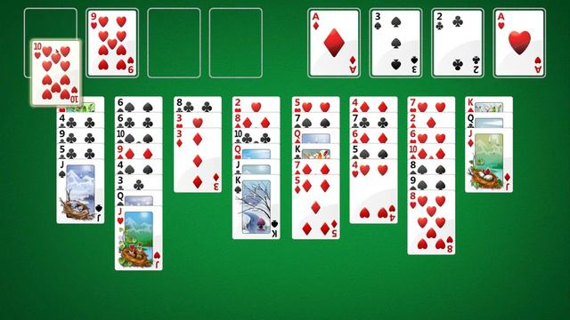 Windows Solitaire FreeCell - #17745 смотреть онлайн