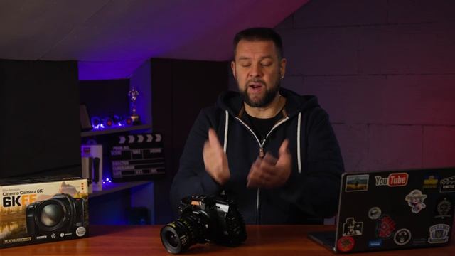 Blackmagic Cinema Camera 6K FF - полный кадр, НО... смотреть онлайн