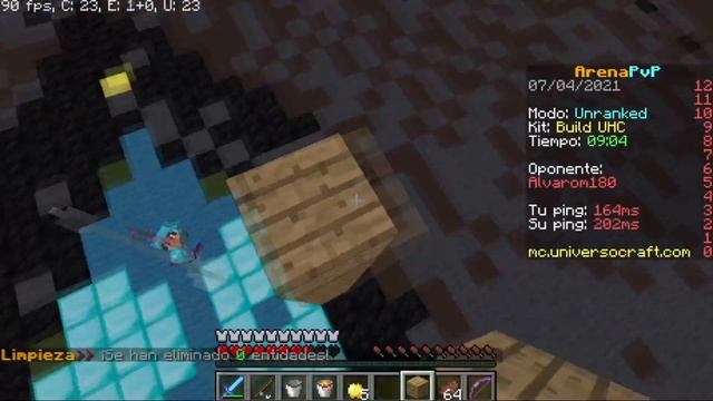 ✅El kakas vs el alvaro (tremenda HUMILLADA?) - PVP EN MINECRAFT JAVA 1.8 смотреть онлайн