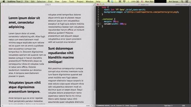23 Многоколоночный текст смотреть онлайн