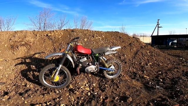 Мотоцикл Иж К 16 (Иж ПС) - внедорожные испытания перед реставрацией. 2 серия смотреть онлайн