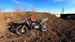 Мотоцикл Иж К 16 (Иж ПС) - внедорожные испытания перед реставрацией. 2 серия