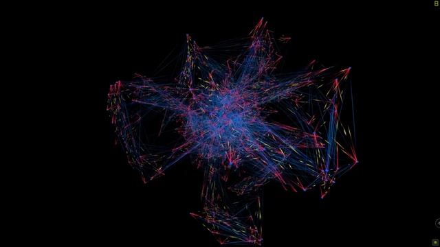 1000 node 8000 link IOTA p2p cluster streaming gossip in real time to the visualizer. смотреть онлайн