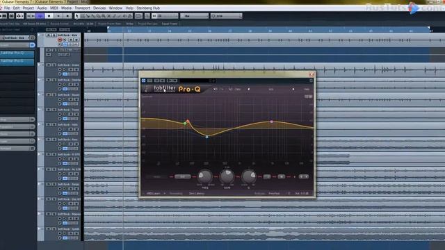 12 Cubase Быстрый доступ к автоматизации параметров смотреть онлайн