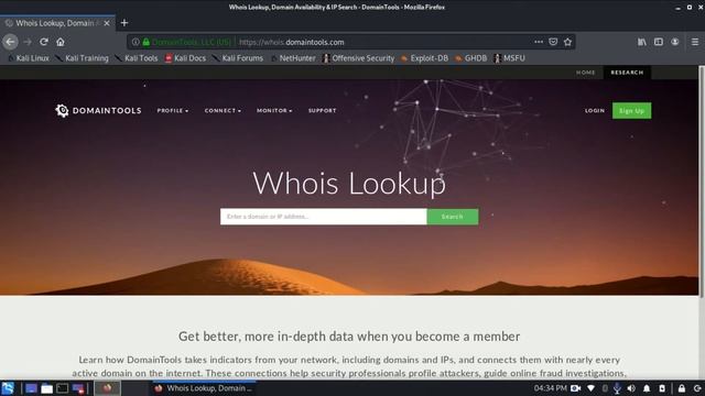 Information Gathering | #3 Finding information about an IP address using whoislookup смотреть онлайн