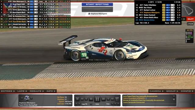 GT Endurance Pro Qualifying Series | Team-R Sim-Racing Red | Départ 10H00 смотреть онлайн