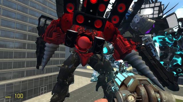 CAMERAMAN TITAN, SPEAKERMAN UPGRADED AND TV MAN ULTRA VS 1-71 SKIBIDI TOILET BOSSES (Garry's Mod) смотреть онлайн