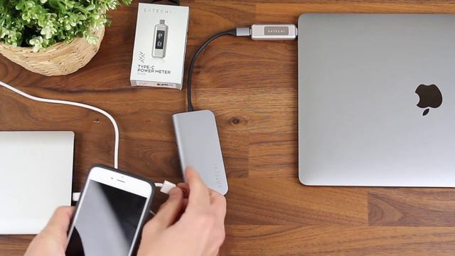 Satechi USB-C Power Meter Tester смотреть онлайн