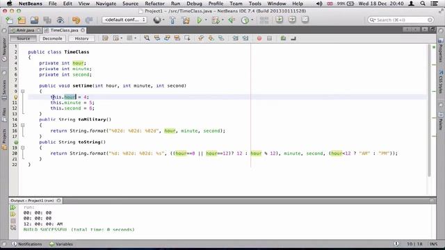 ۳۳- توضیح public, private و  this در جاوا Java смотреть онлайн