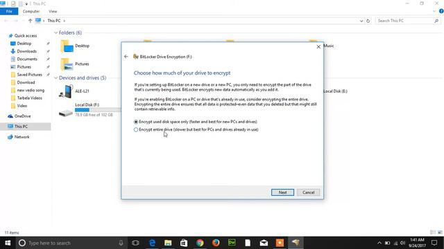 How to set bitlocker in windows 10 In Urdu смотреть онлайн