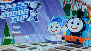 Thomas & Friends All Engines Go: Race For The Sodor Cup Movie DVD Menu