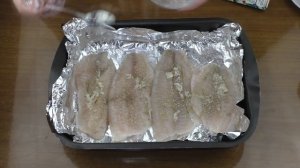Запечённое ФИЛЕ Рыбы в духовке / Вкусный и Простой рецепт!