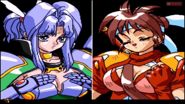 Mahjong Sword - (intro and gameplay) - pc engine cd,turbo duo,turbografx cd смотреть онлайн
