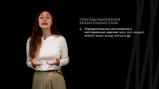 Указательные слова в СПП | Русский язык смотреть онлайн