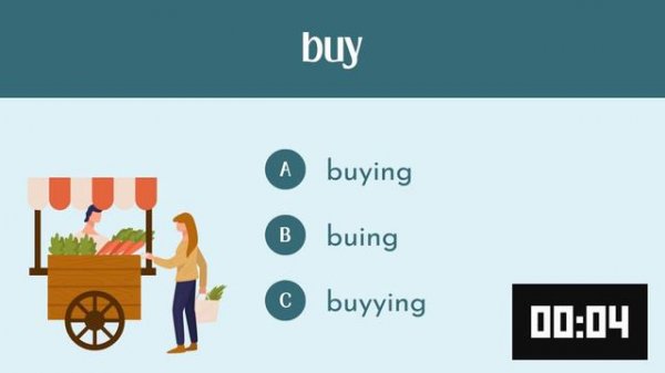 Ing - Present Continuous Quiz | Beginner English Quiz For Kids | ESL Easy Practice Quiz