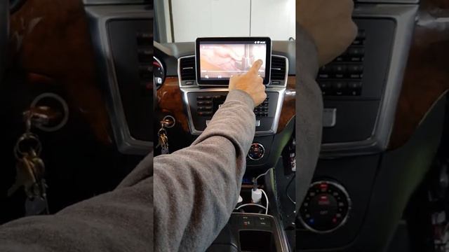 Mercedes ML W166 Size UP replacement to 9 inch смотреть онлайн