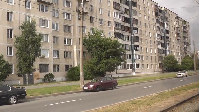 Купчино-Бухарестская ул (из окна трамвая) / from a tramway window смотреть онлайн