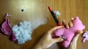 Урок 64 Шьем мишку из носка