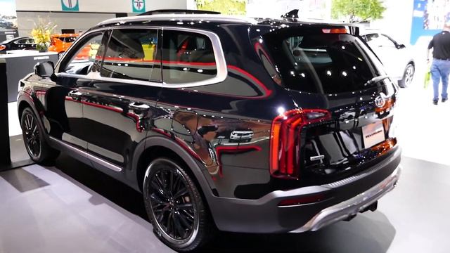 New 2020 Kia Telluride SUV Exterior & Interior Tour - 2019 LA Auto Show, Los Angeles CA смотреть онлайн