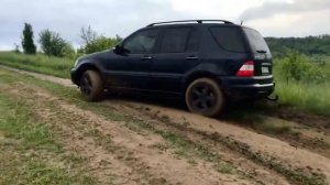 Mercedes Benz w163 ml 400 cdi off road , part 3