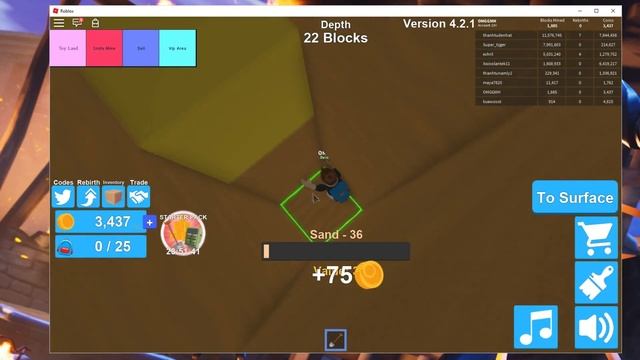 ✔️ROBLOX HACK/SCRIPT - MINING SIMULATOR - NEW GUI, INSTA MINE, TOY LAND AND MORE смотреть онлайн