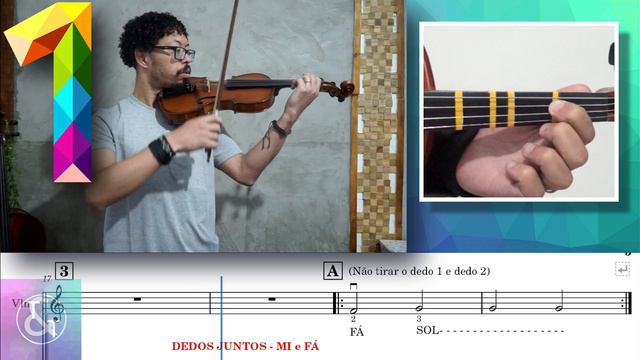 LIÇÃO 23 Exercícios na Corda Ré MÉTODO SCHMOLL VIOLINO CCB Dedos 1Mi 2Fá 3Sol e 4Lá смотреть онлайн