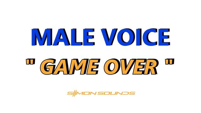 Male voice "GAME OVER" - Sound Effect (SFX) смотреть онлайн