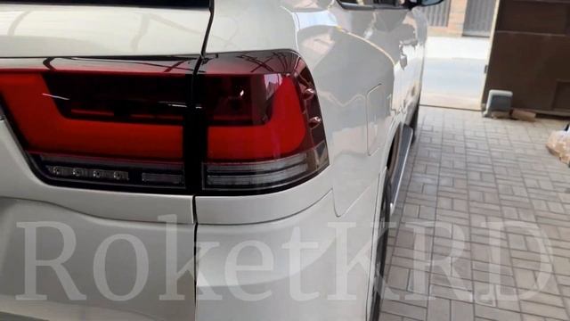 Рестайлинг Toyota Land Cruiser 200 в 300 NEW версия (отполированный) #landcruiser200  #lc200