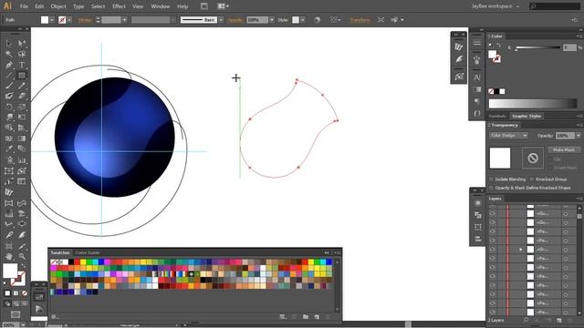 Create a 3D sphere logo - Adobe Illustrator смотреть онлайн