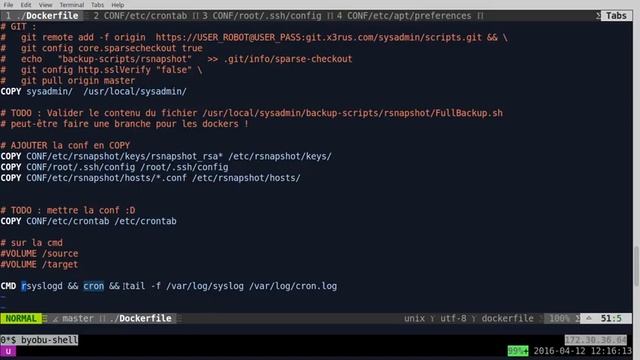 Linux 202 ( Cours 12 Optionnel - Dockerisation de Rsnapshot ) смотреть онлайн