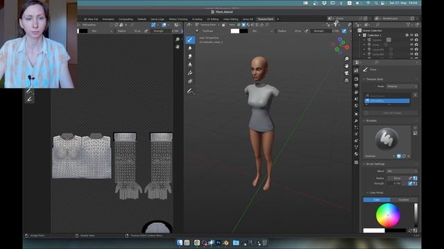 Как сделать СВОЙ принт/лого на ЛЮБОЙ одежде Сима в BLENDER | Sims 4 CC Доп контент смотреть онлайн
