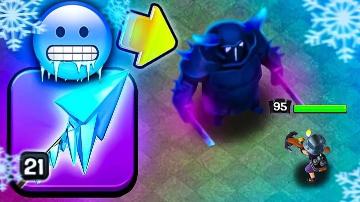 Я решил протестировать маму пекку против ледяной стрелы, получилось очень забавно :) смотреть онлайн