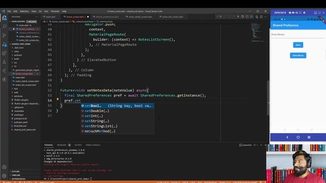 Shared Preferences in Flutter смотреть онлайн