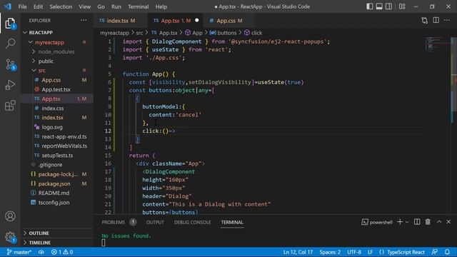 Getting Started with the React Dialog Component смотреть онлайн