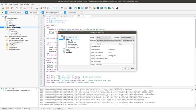 How to set the top module and enable VHDL-2008 in Lattice Radiant смотреть онлайн