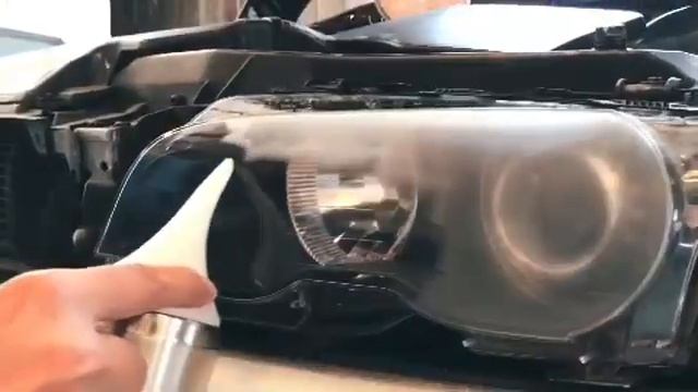 Scratched Plastic Headlight Restoration Polishing химическая полировка фар автосвет смотреть онлайн