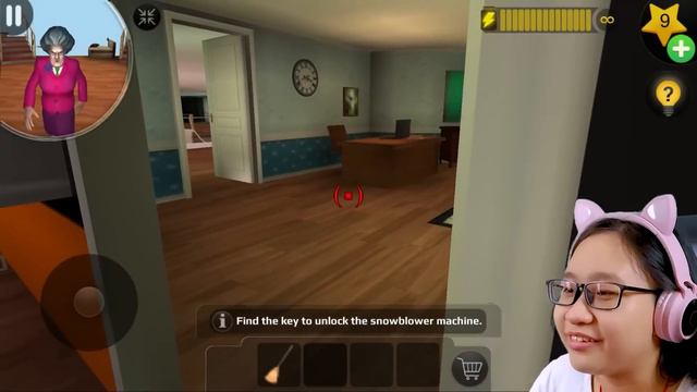 Scary Teacher 3D 2022 - Part 65 - Story of Snowblower!! смотреть онлайн