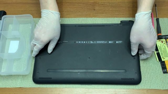 Замена диска HDD на SSD в HP 15 ay016ur смотреть онлайн