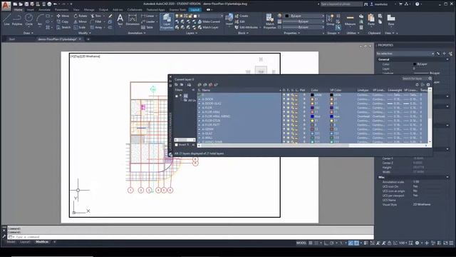 Calidad y tipo de líneas para impresión en Autocad 2020 смотреть онлайн