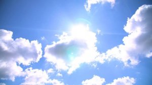 Небо [футаж] [Солнце. Облака.] 4k